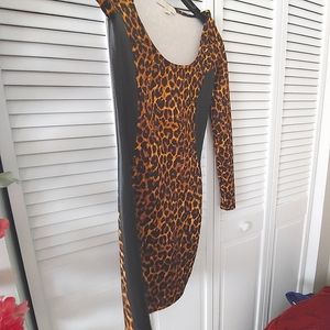 Nicki Minaj Cheetah Print Dress